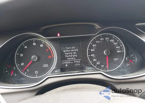 2013 Audi A4 2.0T Premium from USA, damaged, VIN WAUAFAFL8DN038026